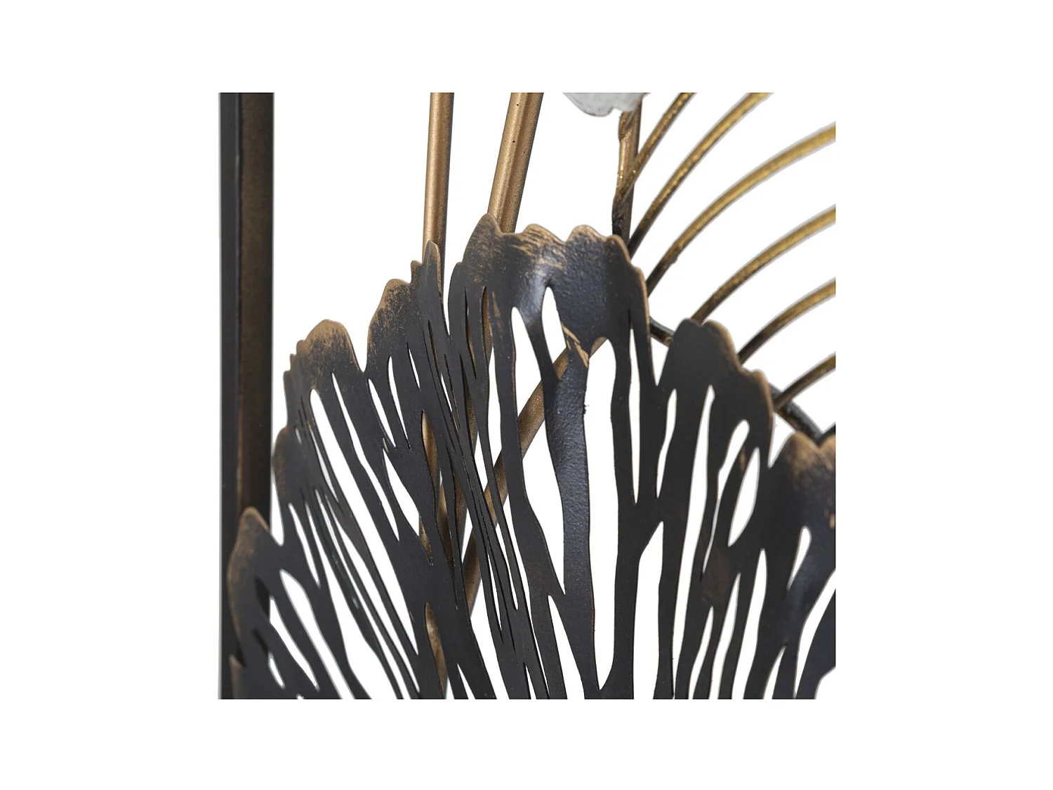 3D Metalen Decoratie Blad 35, Veelkleurig, 31x3,5x90 cm, Epikasa