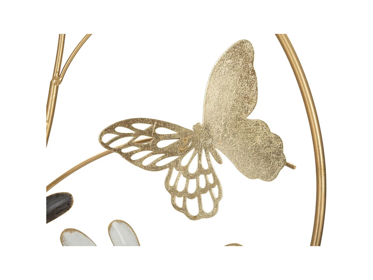 Metalowa Dekoracja 3D Kwiaty 36, Wielokolorowy, 50,2x5,1x92 cm, Epikasa