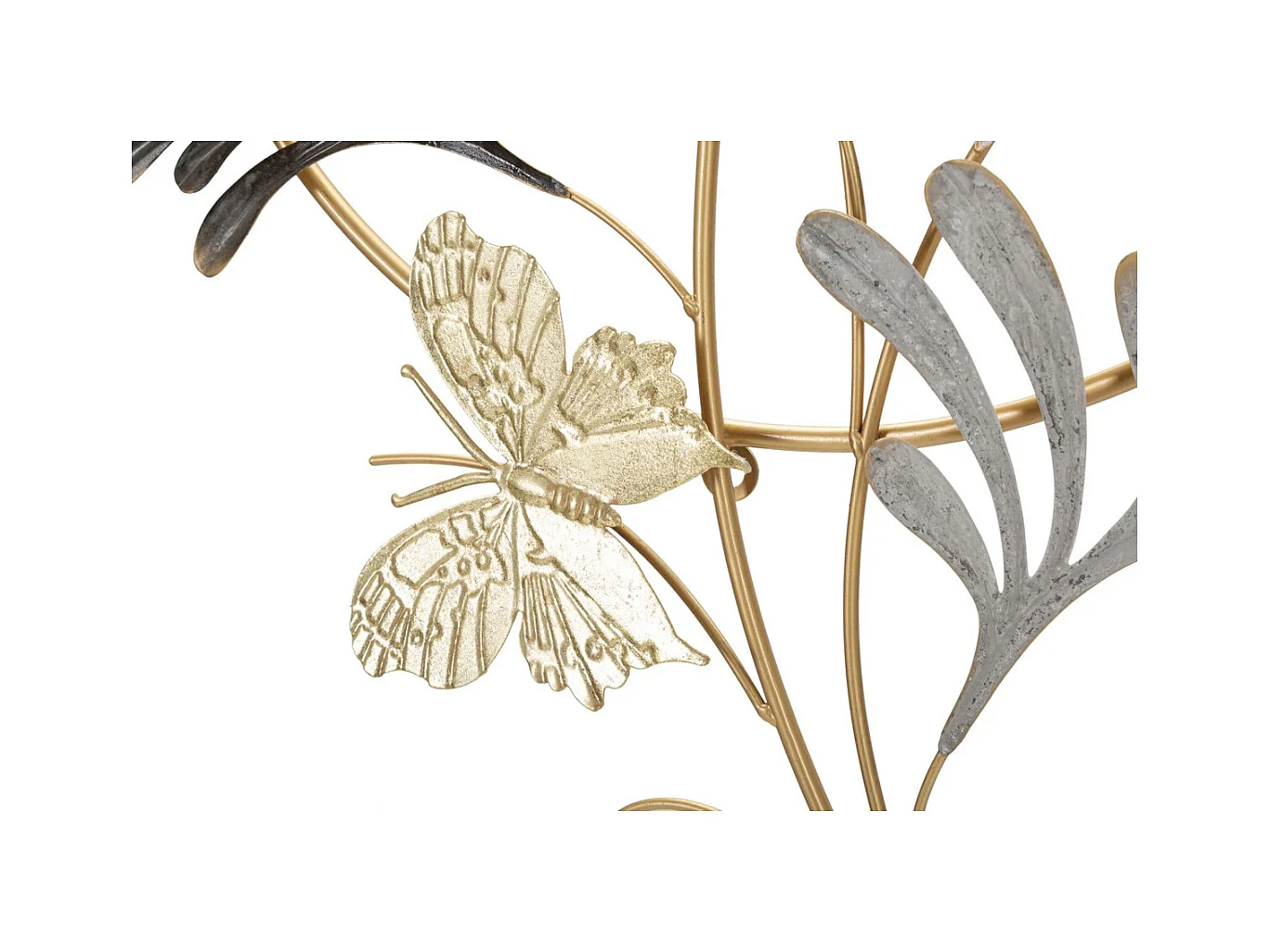 Metalowa Dekoracja 3D Kwiaty 36, Wielokolorowy, 50,2x5,1x92 cm, Epikasa