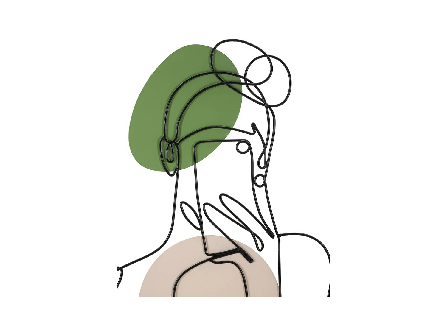 Metalowa Dekoracja 3D MF33, Wielokolorowy, 40x1,3x80 cm, Epikasa