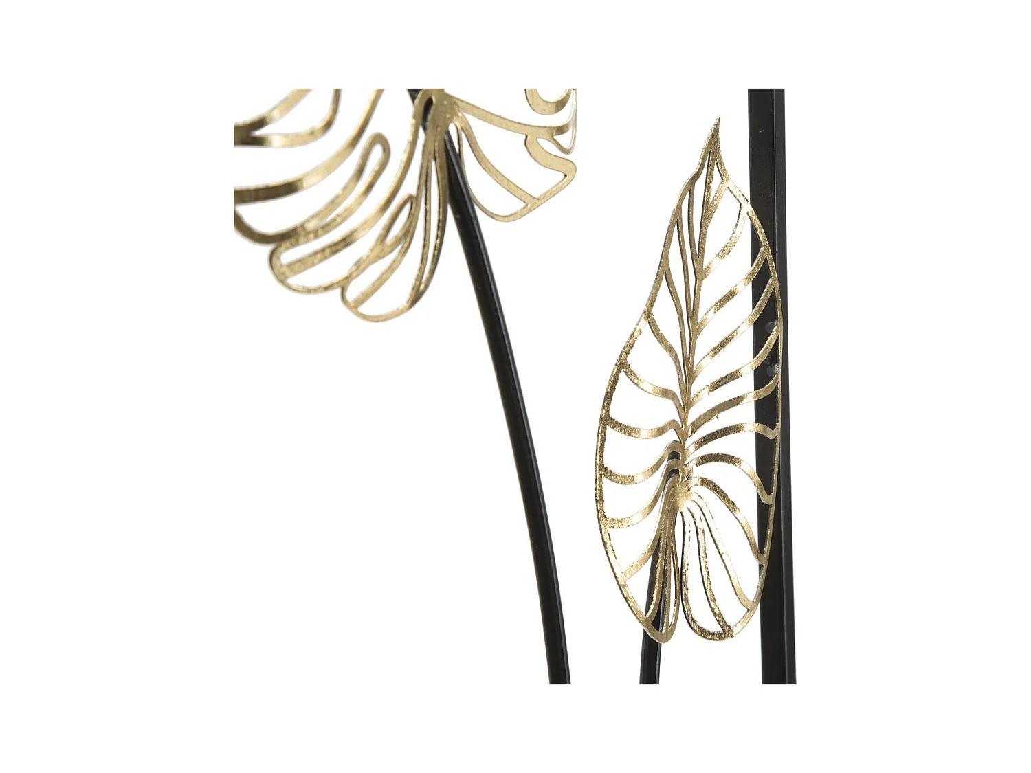3D Metalen Decoratie Blad 43, Veelkleurig, 31x2,5x90 cm, Epikasa