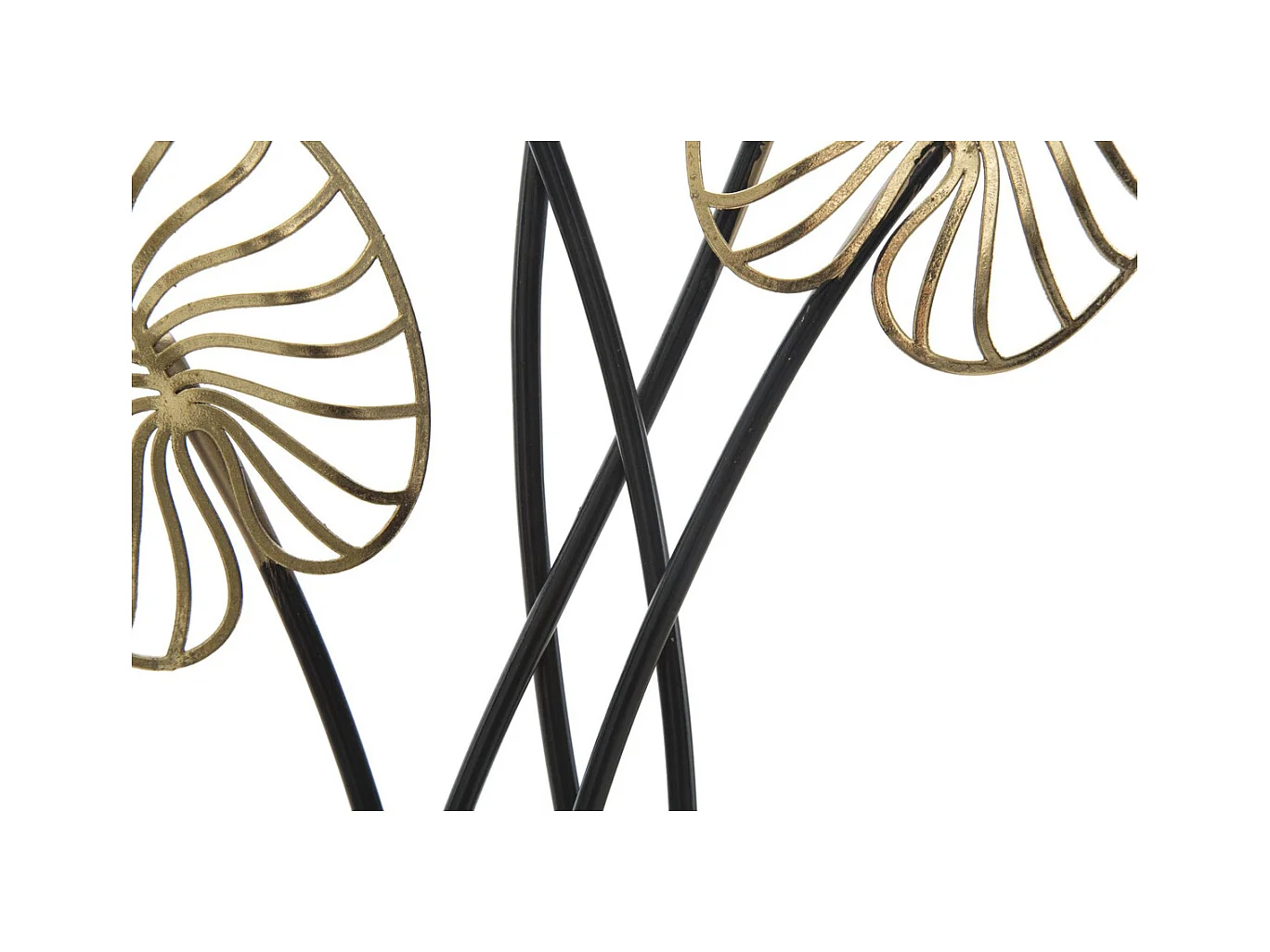 3D Metalen Decoratie Blad 43, Veelkleurig, 31x2,5x90 cm, Epikasa