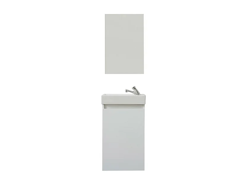 Set Mobili da Bagno Champ, Bianco, 39x60x21 cm, EPIKASA