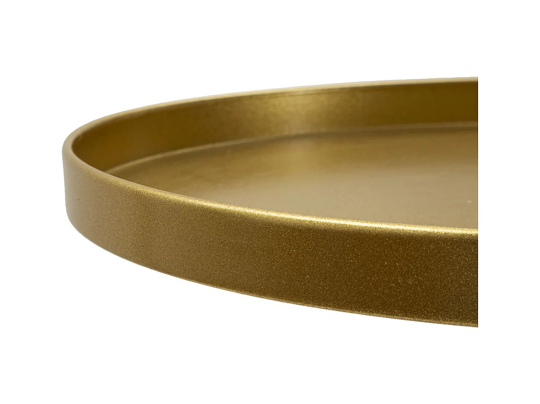 Tavolo MF578, Oro, 51x51x100 cm, Epikasa