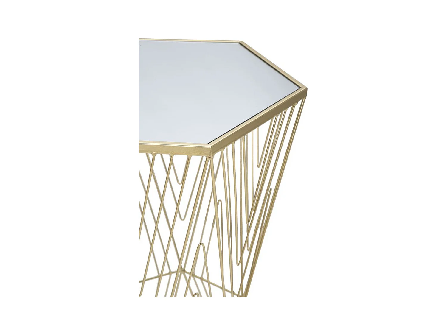 Tafel MF600, Goud, 40x35x80 cm, Epikasa