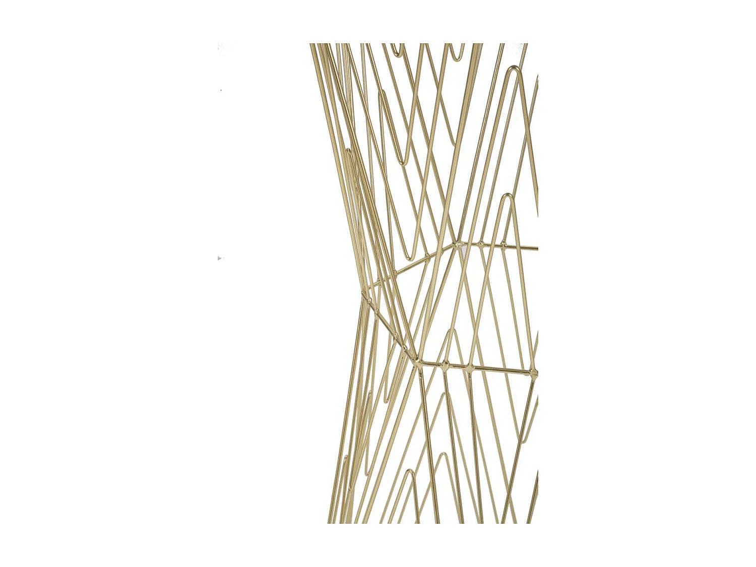 Stolik Kawowy MF600, Złoto, 40x35x80 cm, Seven Design