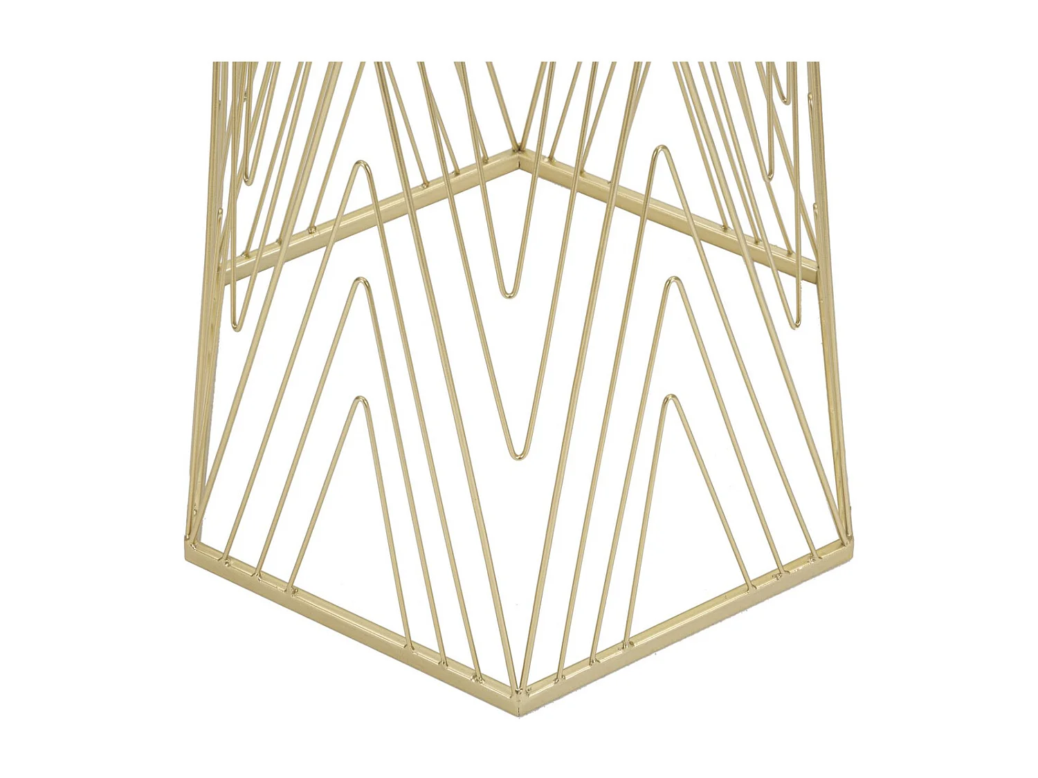 Stolik Kawowy MF600, Złoto, 40x35x80 cm, Seven Design