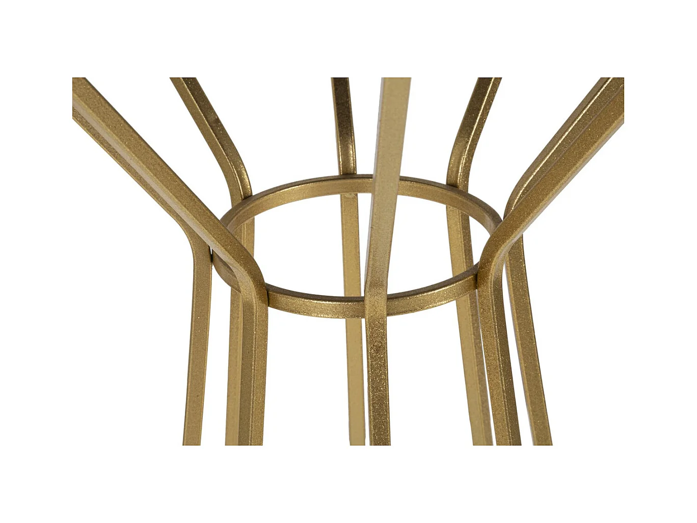 Tavolo MF587, Oro, 50x50x100 cm, Epikasa