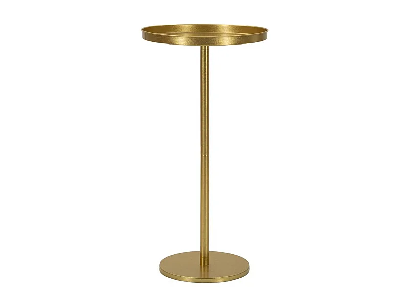 Tavolo MF579, Oro, 41x41x80 cm, Epikasa
