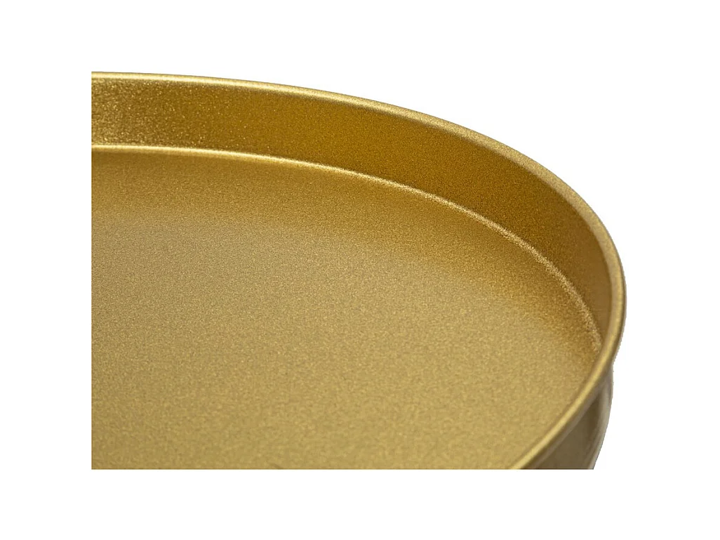 Tavolo MF579, Oro, 41x41x80 cm, Epikasa