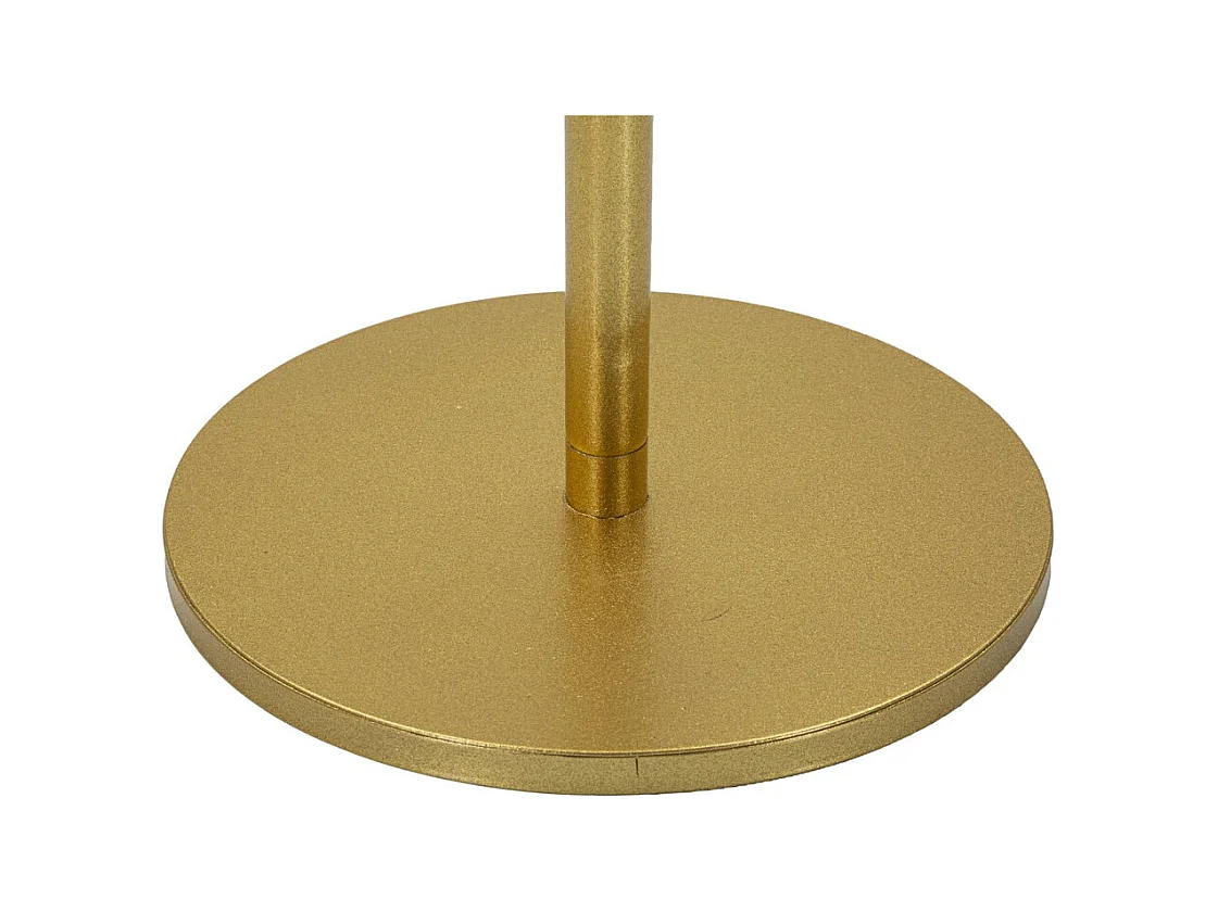 Tavolo MF579, Oro, 41x41x80 cm, Epikasa