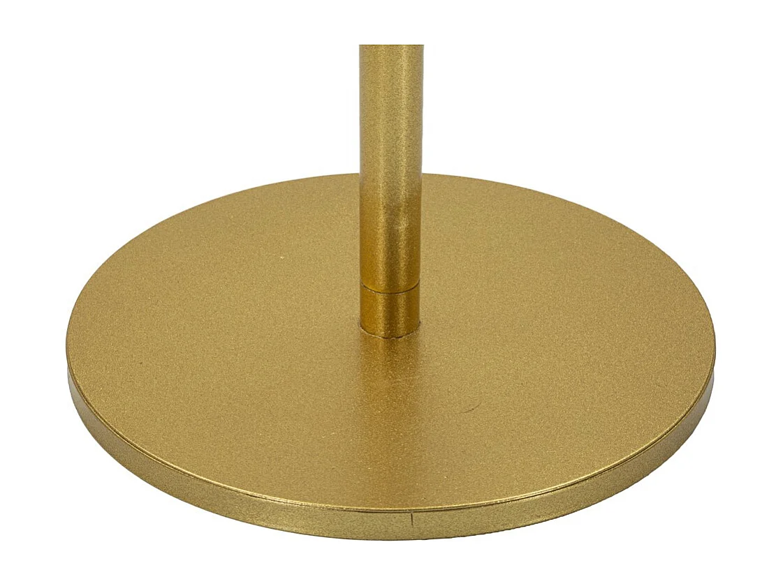 Mesa MF579, Ouro, 41x41x80 cm, Epikasa