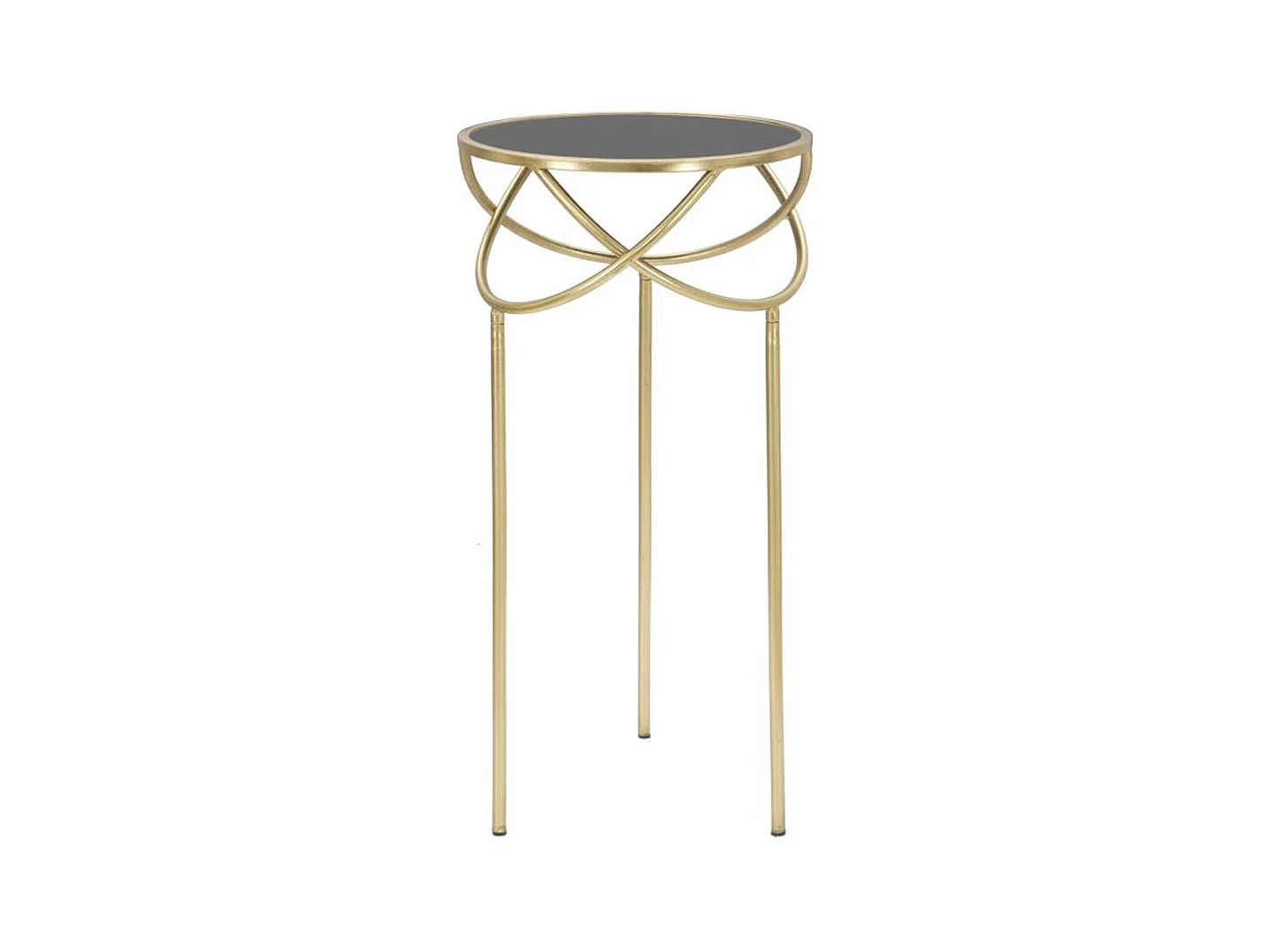 Mesa MF593, Ouro, 40x40x80 cm, Epikasa