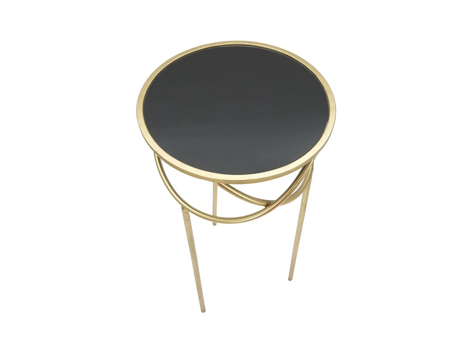 Mesa MF593, Ouro, 40x40x80 cm, Epikasa