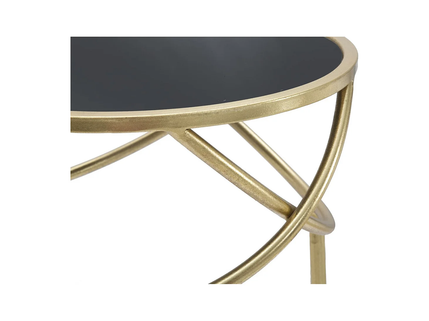 Mesa MF593, Ouro, 40x40x80 cm, Epikasa