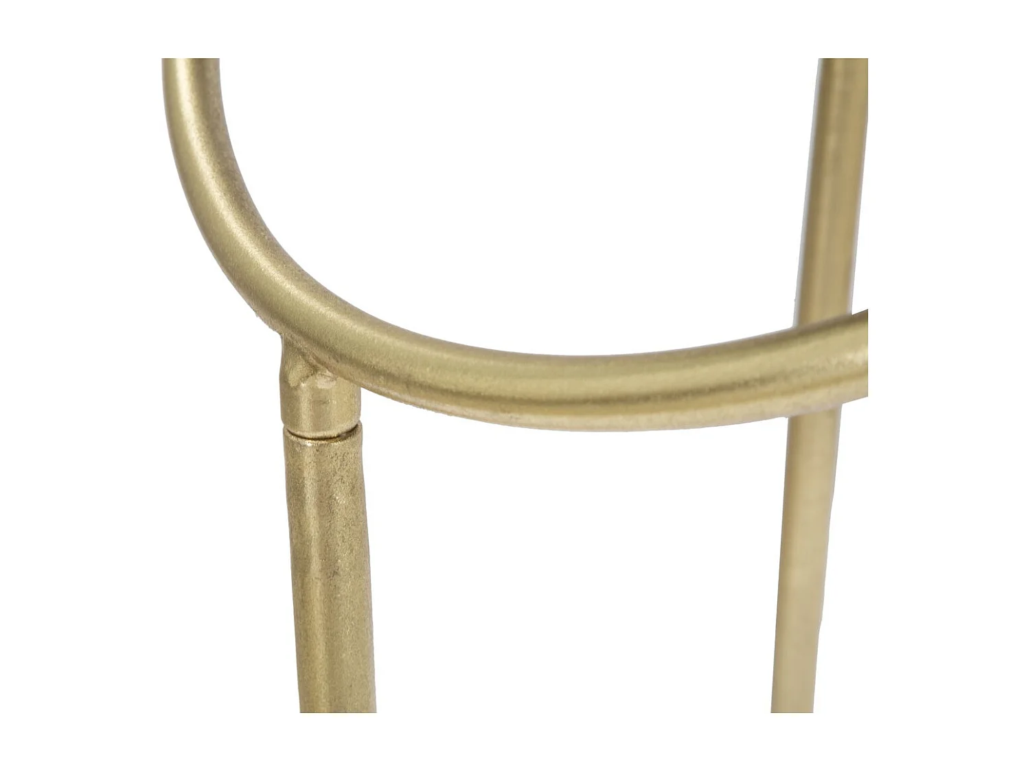 Stolik Kawowy MF593, Złoto, 40x40x80 cm, Seven Design