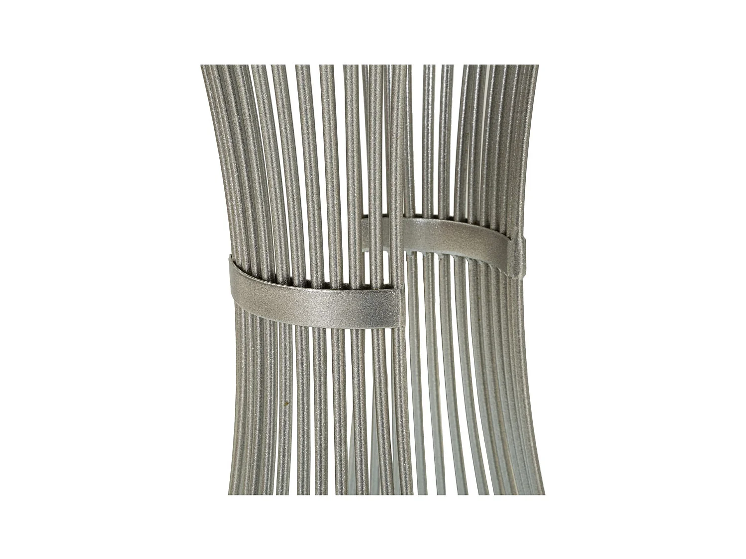 Stolik MF582, Srebrny, 40x40x79 cm, Epikasa