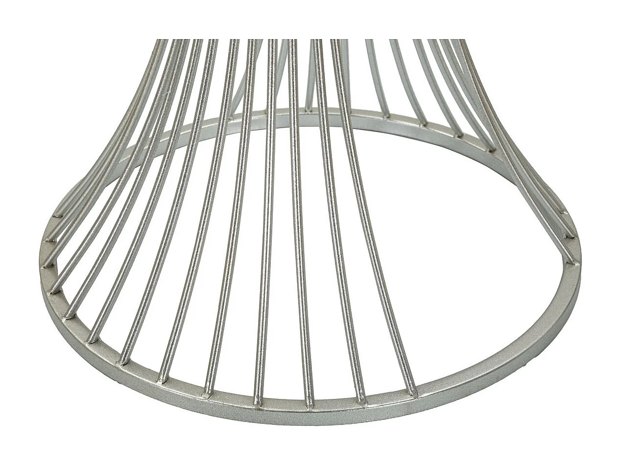 Stolik Kawowy MF582, Srebrny, 40x40x79 cm, Seven Design