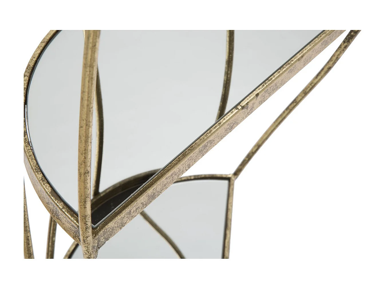 Stolik Kawowy MF585, Złoto, 38x38x86 cm, Seven Design