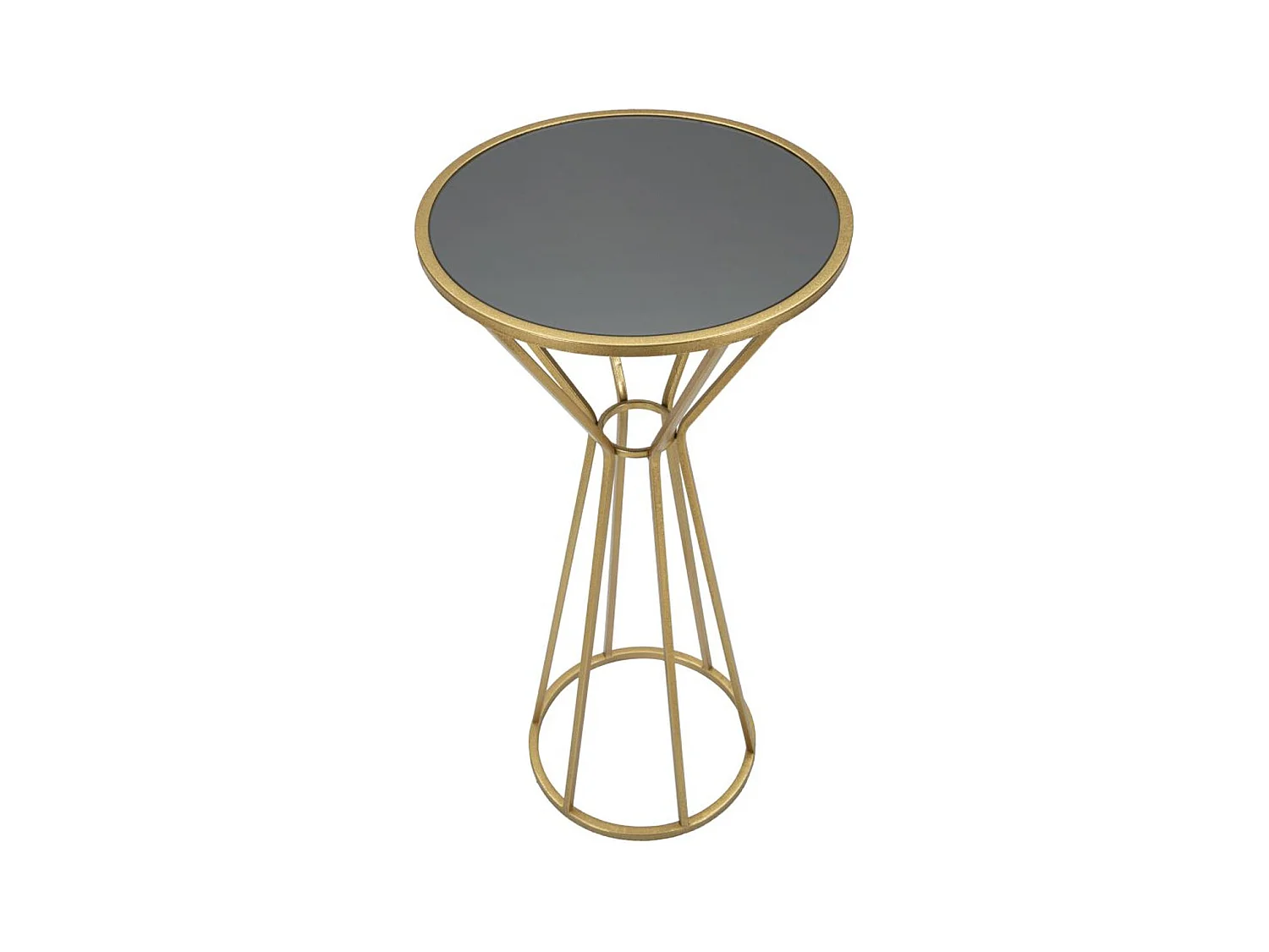 Mesa MF592, Ouro, 40x40x80 cm, Epikasa