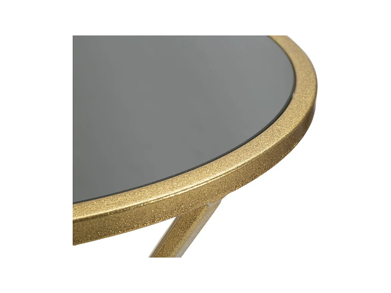 Mesa MF592, Ouro, 40x40x80 cm, Epikasa