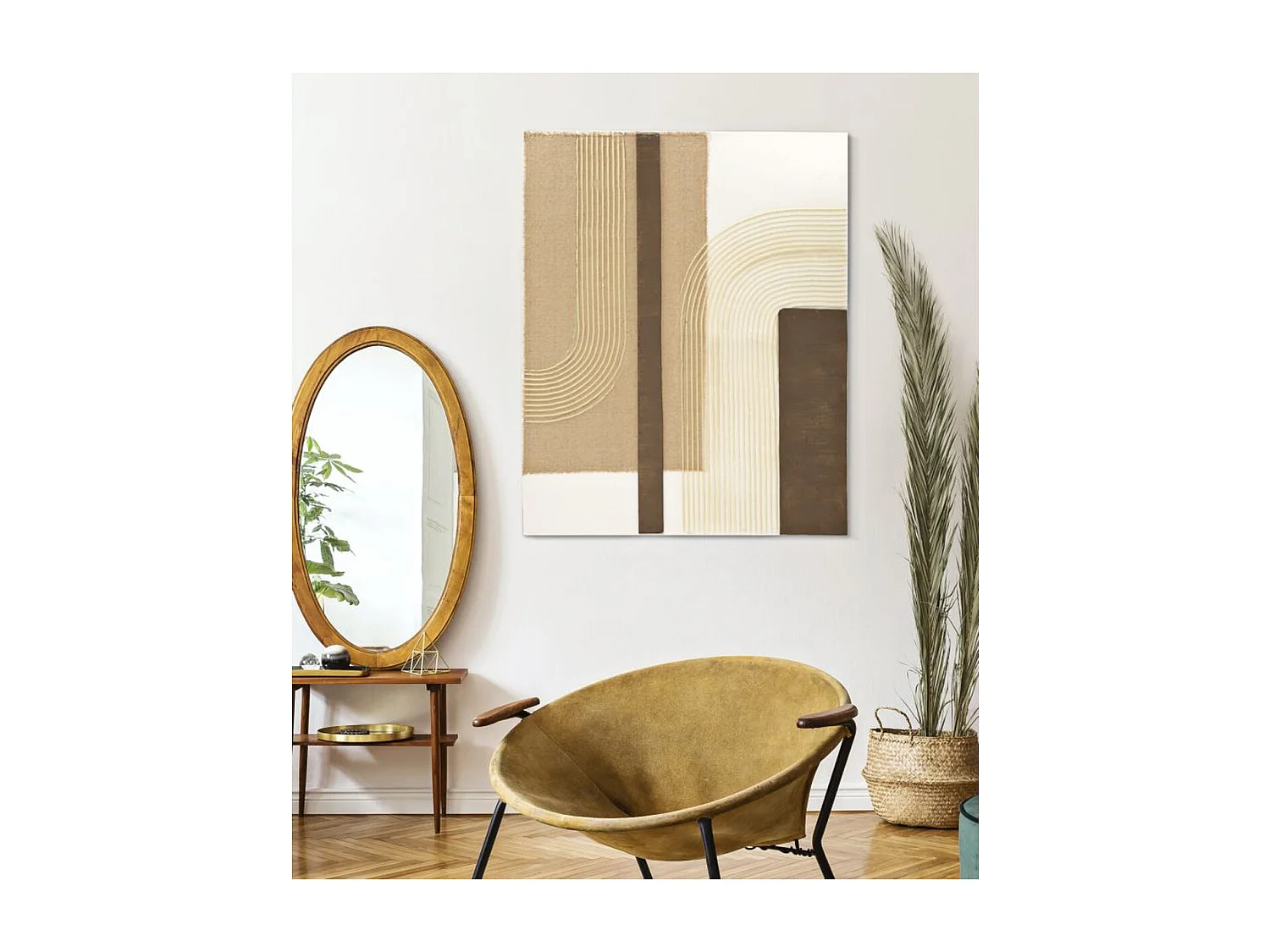 Wydruk na Płótnie Geometryczny 22, Wielokolorowy, 80x2,8x100 cm, Epikasa