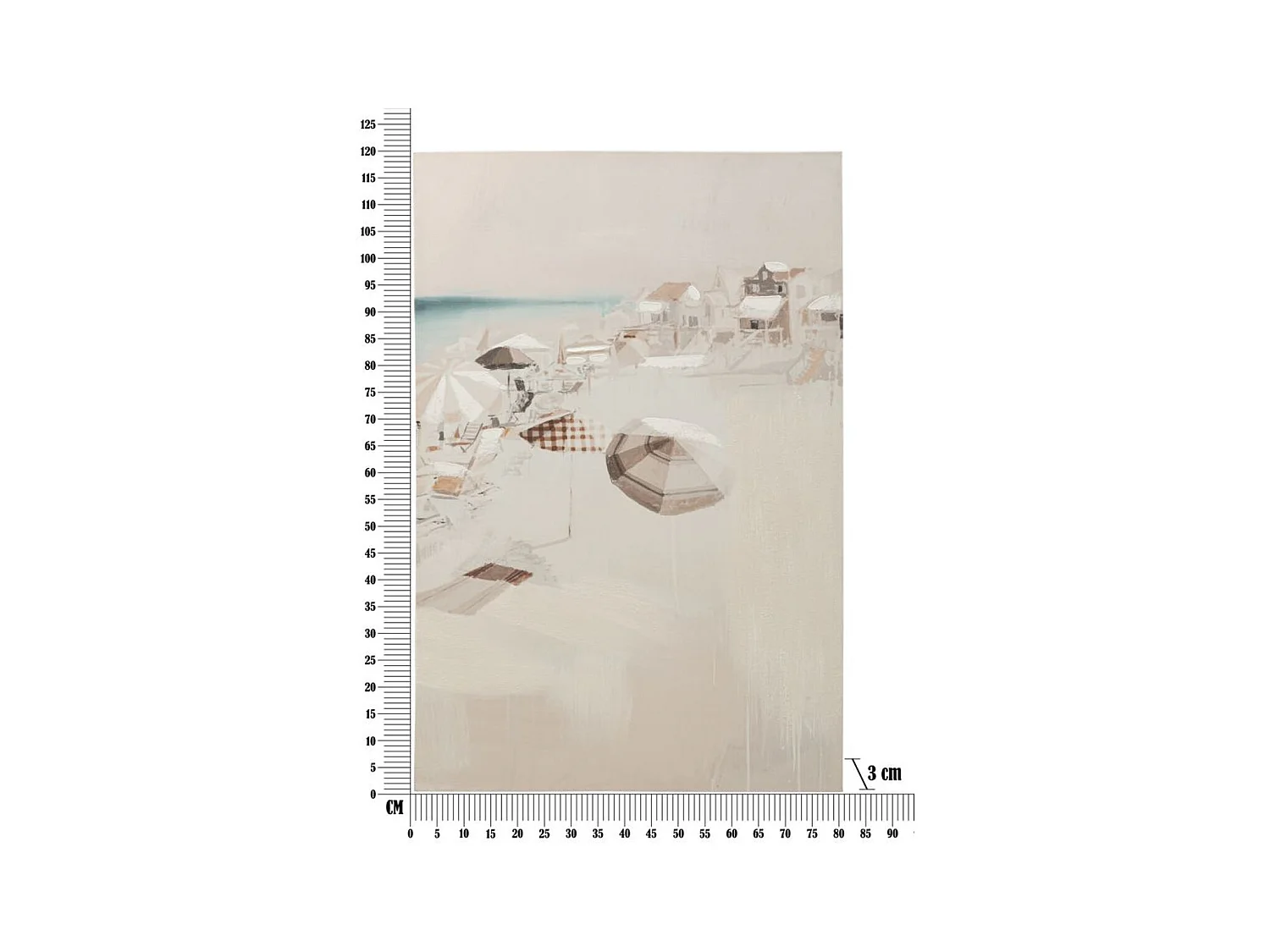 Impression sur Toile MF512, Multicouleur, 80x3x120 cm, Epikasa