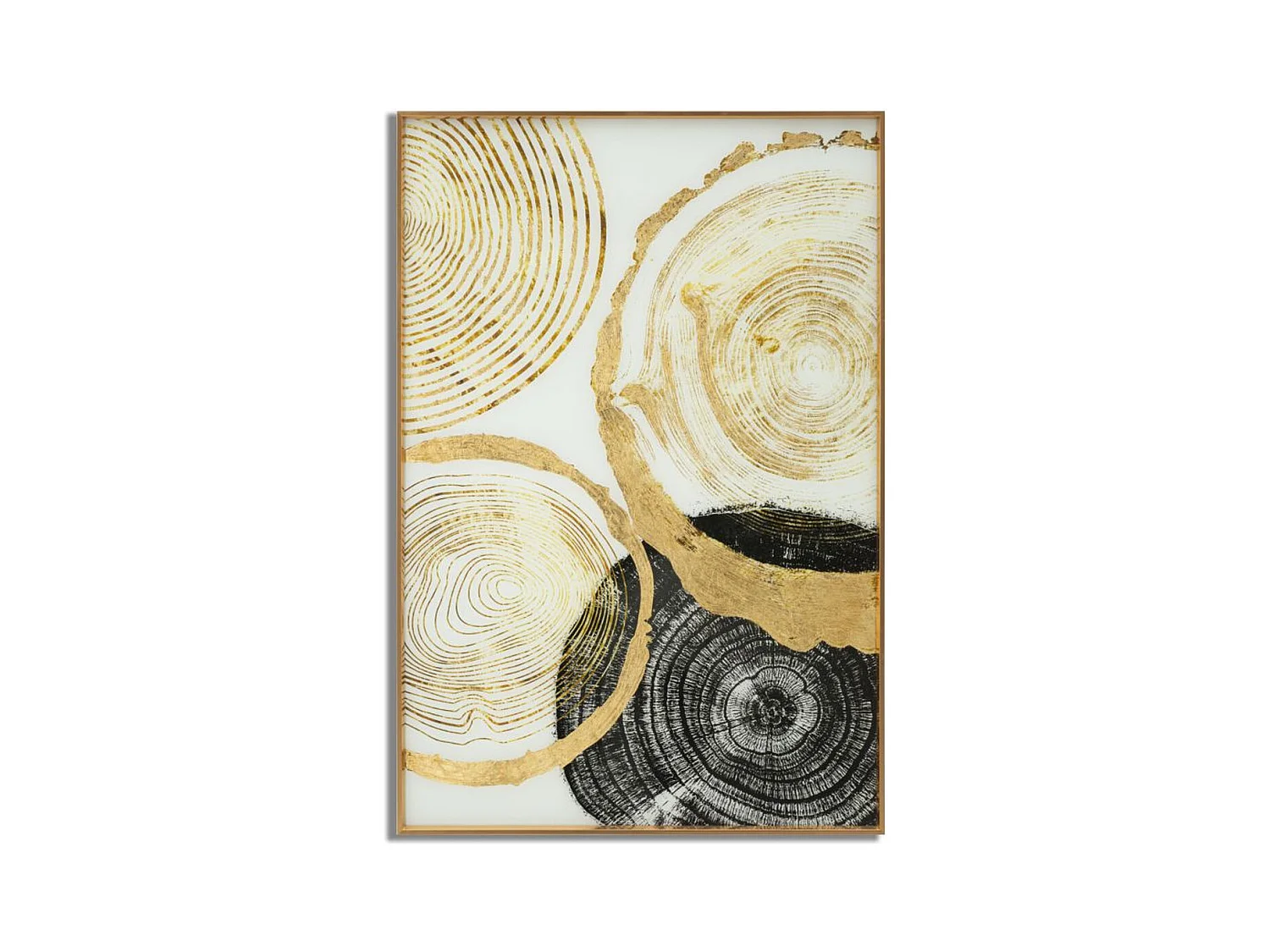 Impression sur Toile Géométrique 25, Multicouleur, 60x3,5x90 cm, Epikasa