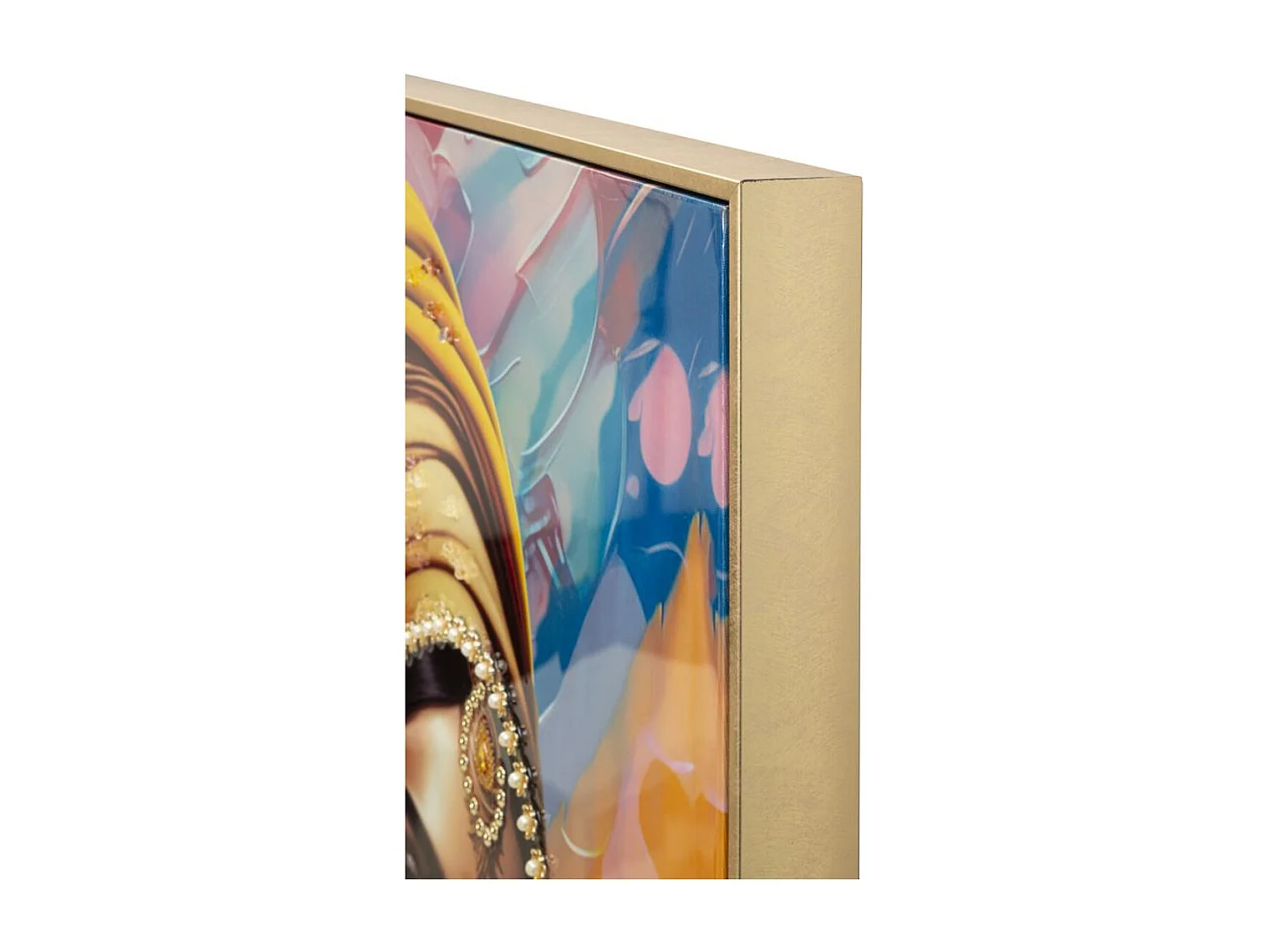 Impression sur Toile Afrique 23, Multicouleur, 72x4,5x102 cm, Seven Design