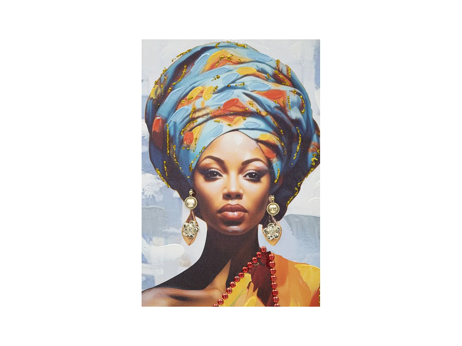 Wydruk na Płótnie Afryka 19, Wielokolorowy, 52x4,5x152 cm, Epikasa