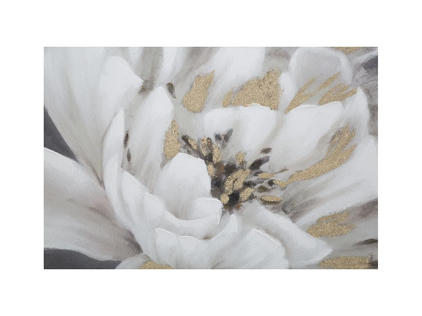 Afdrukken op Canvas Bloemen 68, Veelkleurig, 80x3,7x100 cm, Epikasa