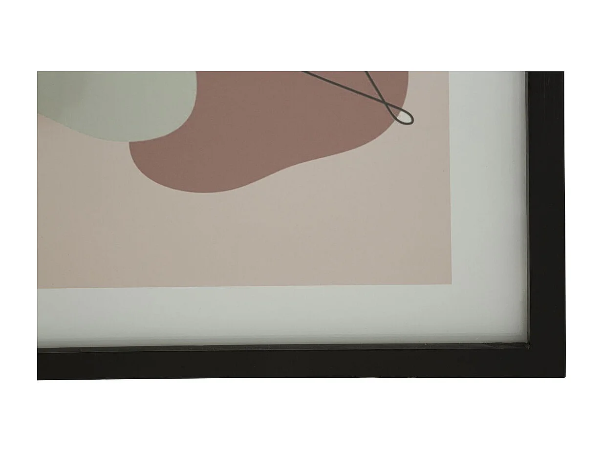 Wydruk na Płótnie z Ramą Twarz 19, Wielokolorowy, 35x2x47 cm, Seven Design