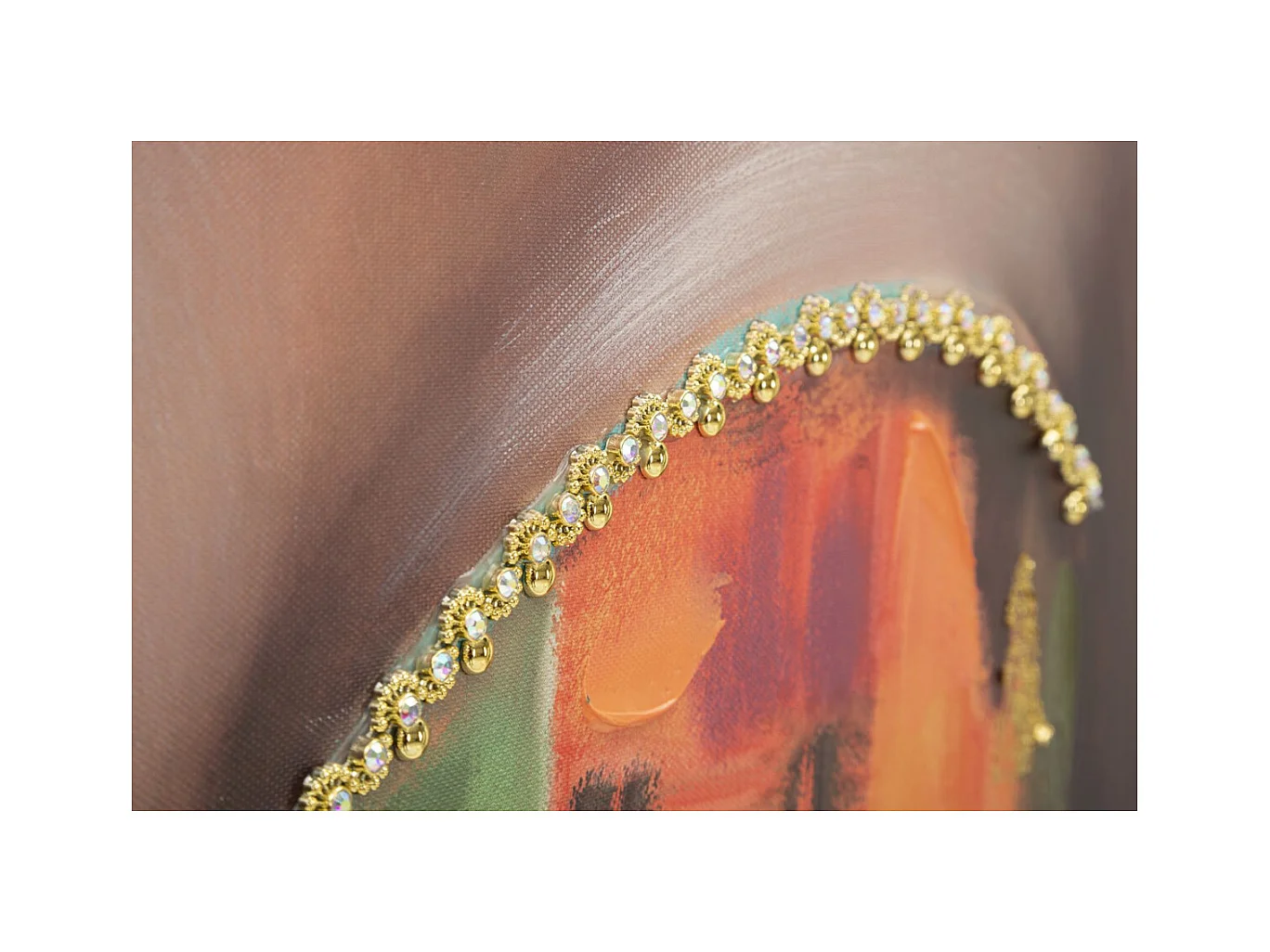 Stampa su Tela Africa 18, Multicolore, 82x4,5x122 cm, Epikasa