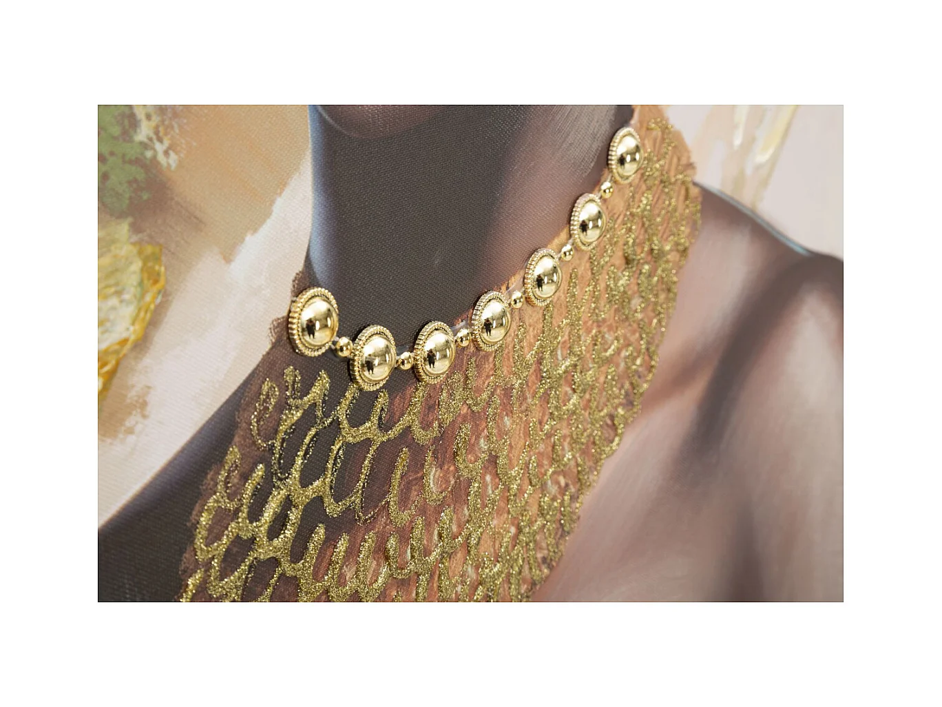 Stampa su Tela Africa 18, Multicolore, 82x4,5x122 cm, Epikasa