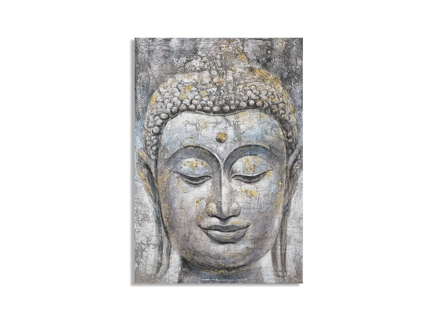 Stampa su Tela Buddah 1, Multicolore, 80x3x120 cm, Epikasa
