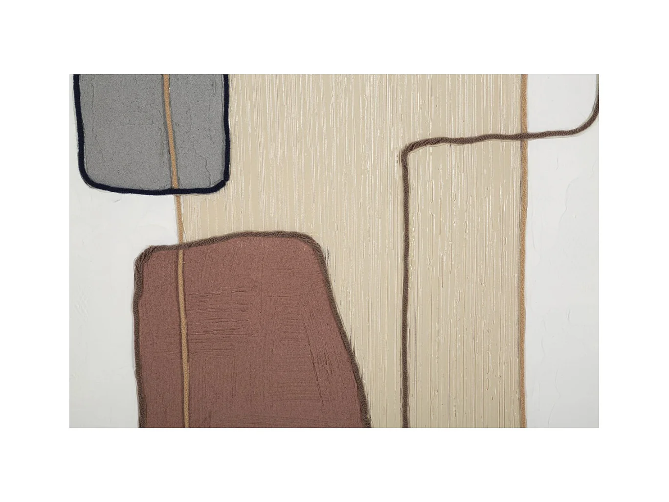 Wydruk na Płótnie Geometryczny 24, Wielokolorowy, 80x2,8x100 cm, Epikasa