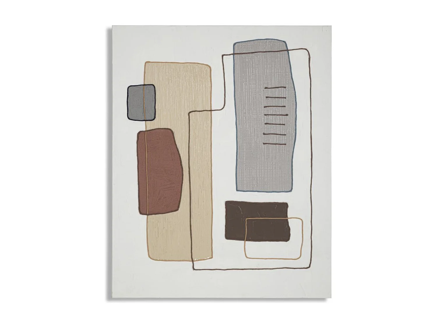 Wydruk na Płótnie Geometryczny 24, Wielokolorowy, 80x2,8x100 cm, Seven Design