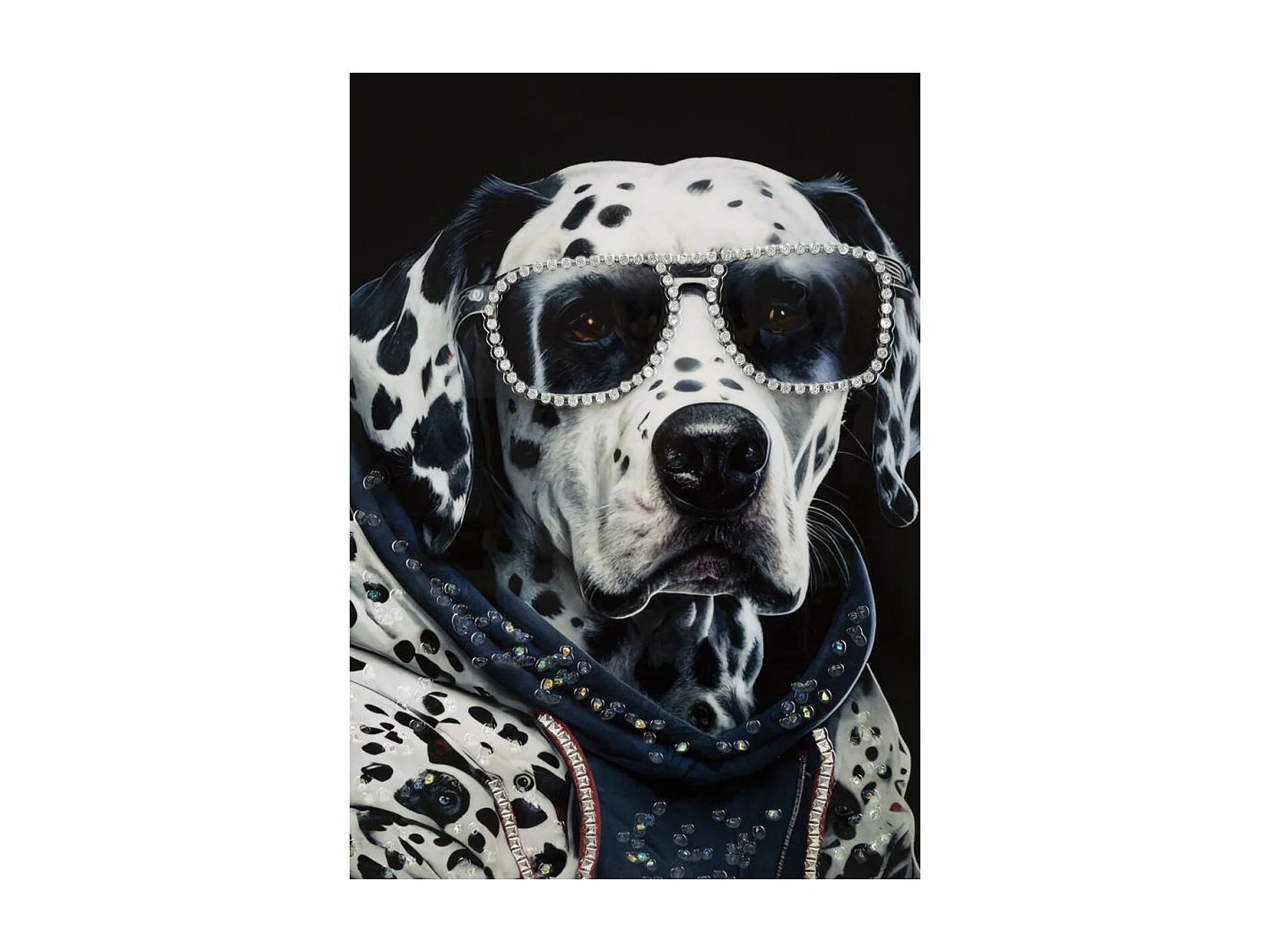 Wydruk na Płótnie Dalmatyńczyk, Wielokolorowy, 53x3x73 cm, Seven Design