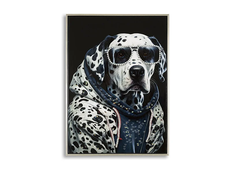 Wydruk na Płótnie Dalmatyńczyk, Wielokolorowy, 53x3x73 cm, Seven Design