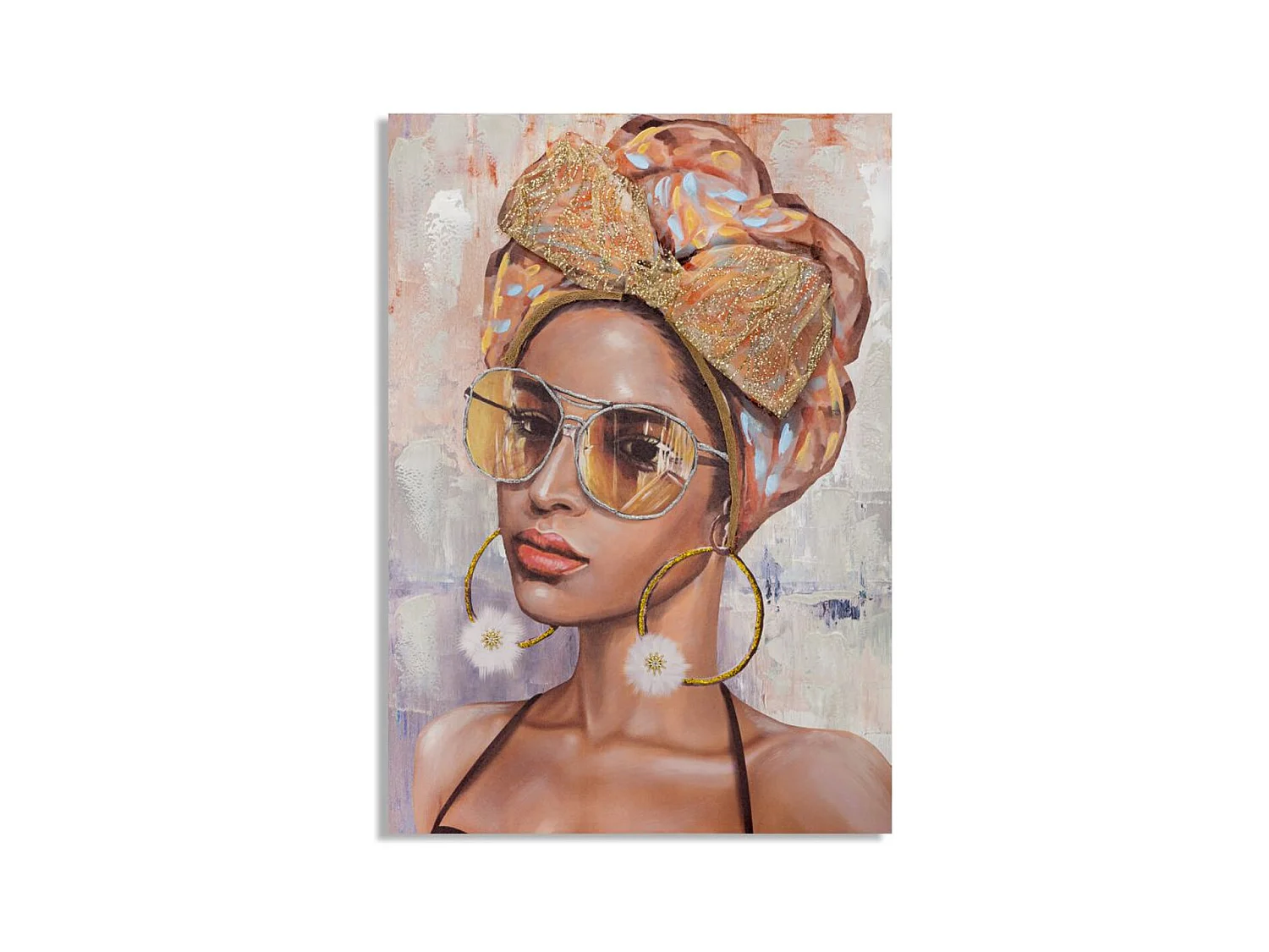 Impressão em Tela Brasil 1, Multicolorido, 70x3x100 cm, Epikasa