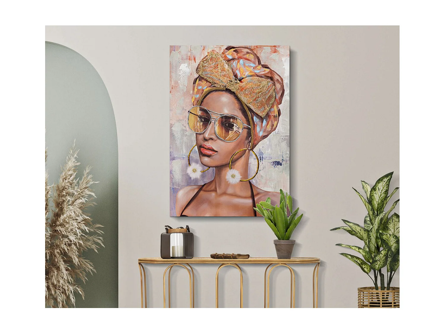 Wydruk na Płótnie Brazylia 1, Wielokolorowy, 70x3x100 cm, Seven Design