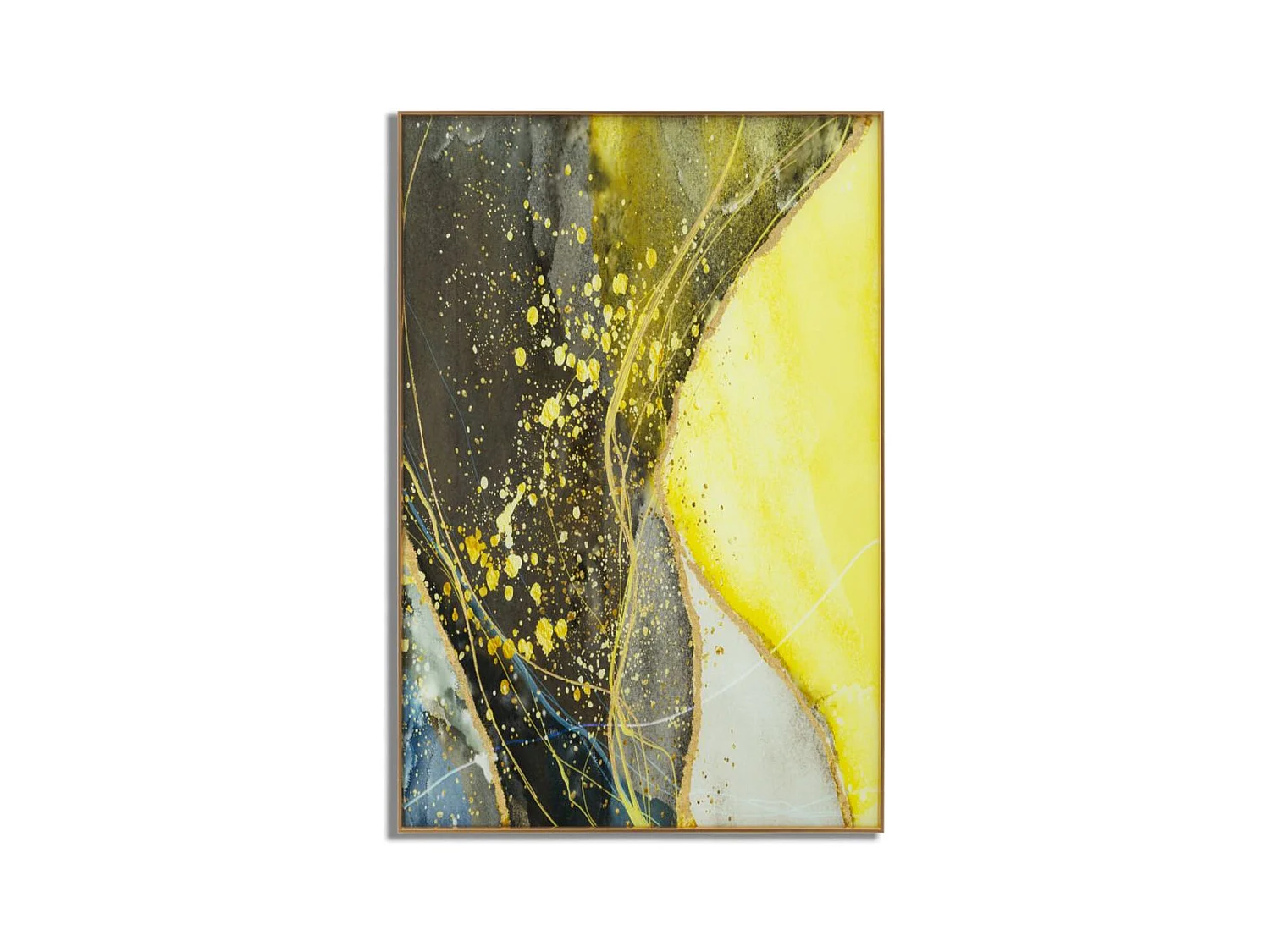 Stampa su Tela Astratto 2, Multicolore, 120x3,5x80 cm, Seven Design