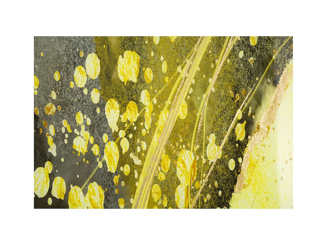 Stampa su Tela Astratto 2, Multicolore, 120x3,5x80 cm, Seven Design