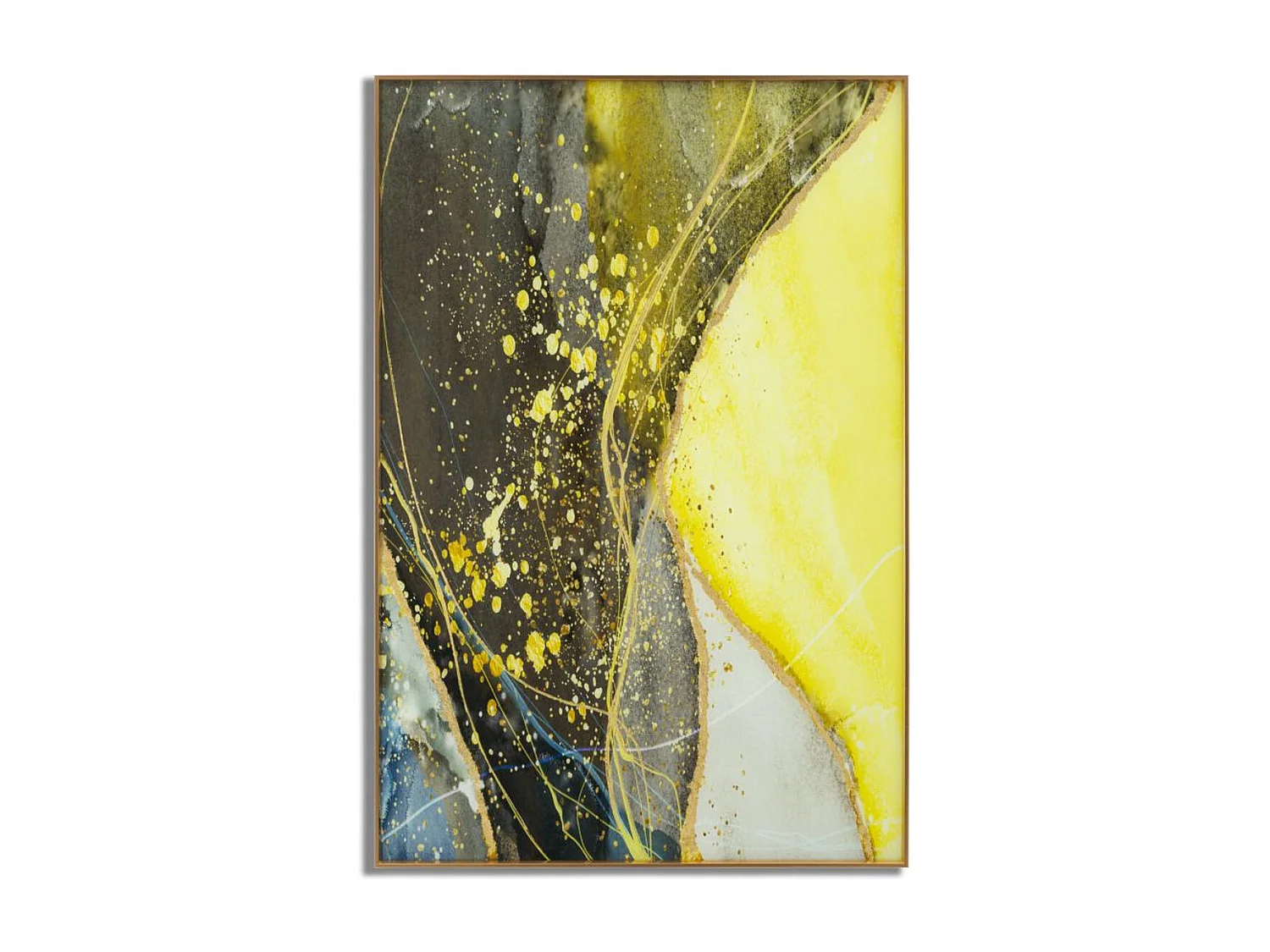 Impression sur Toile Abstrait 2, Multicouleur, 120x3,5x80 cm, Epikasa