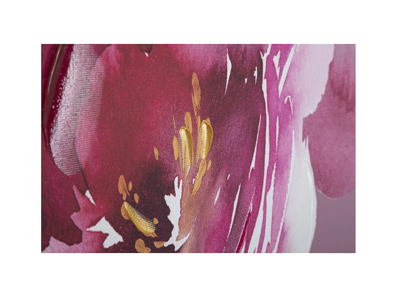 Stampa su Tela Fiori 60, Multicolore, 80x3x120 cm, Epikasa