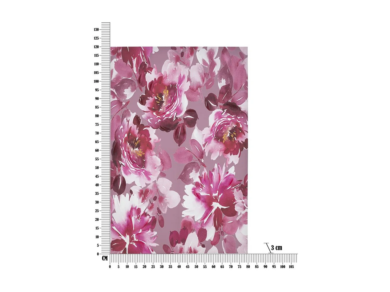 Stampa su Tela Fiori 60, Multicolore, 80x3x120 cm, Epikasa