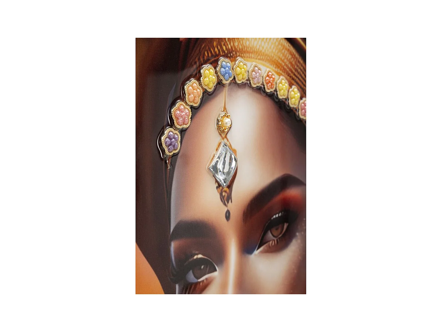 Impressão em Tela África 24, Multicolorido, 72x4,5x102 cm, Epikasa