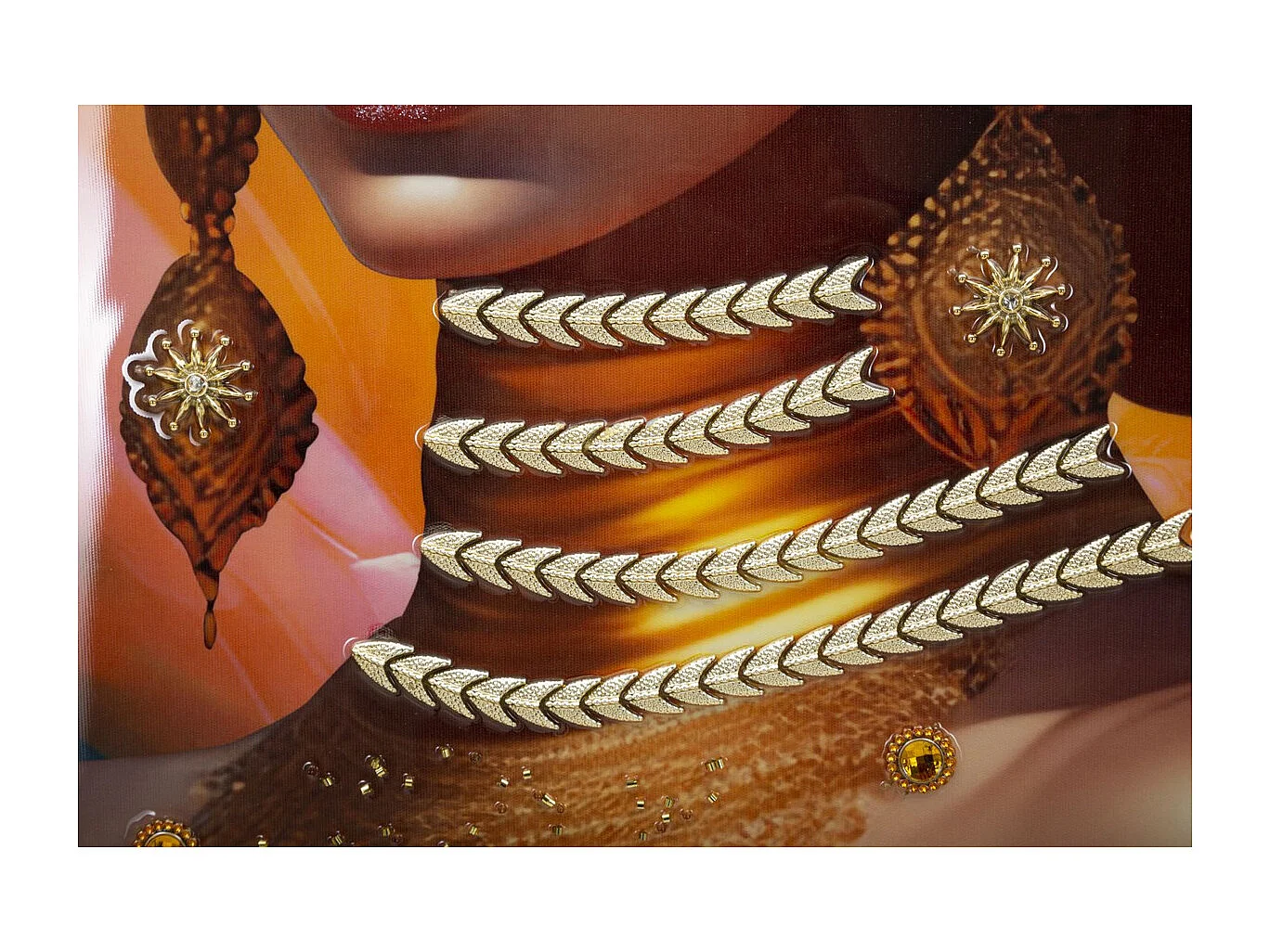 Wydruk na Płótnie Afryka 24, Wielokolorowy, 72x4,5x102 cm, Seven Design