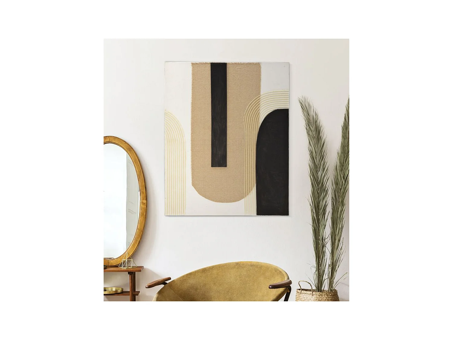 Wydruk na Płótnie Geometryczny 21, Wielokolorowy, 80x2,8x100 cm, Epikasa