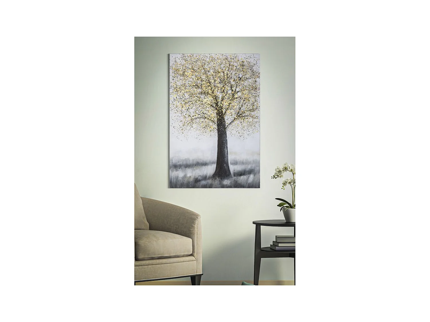Afdrukken op Canvas Boom 12, Veelkleurig, 80x3,8x120 cm, Epikasa